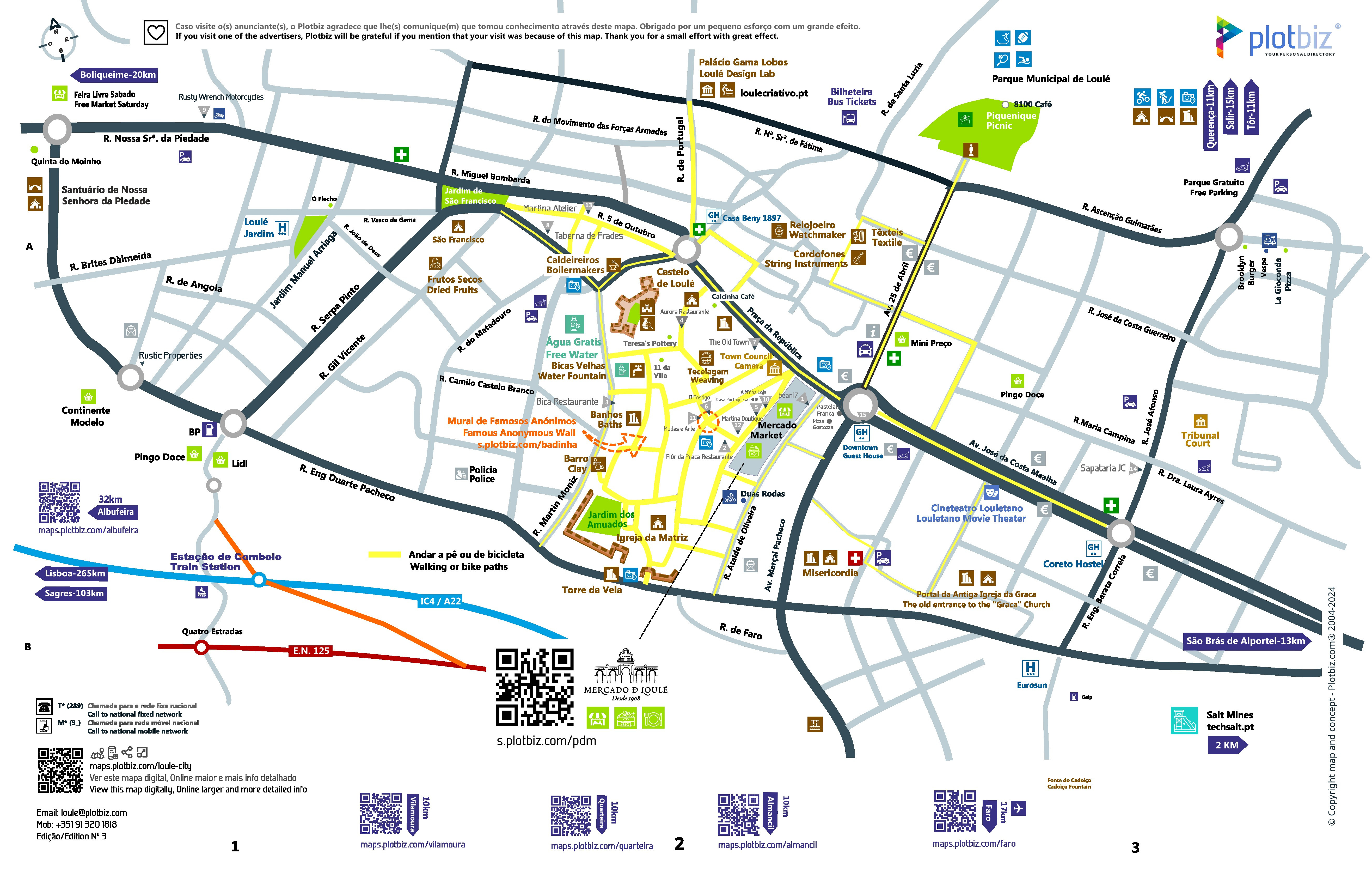 Loulé City Map